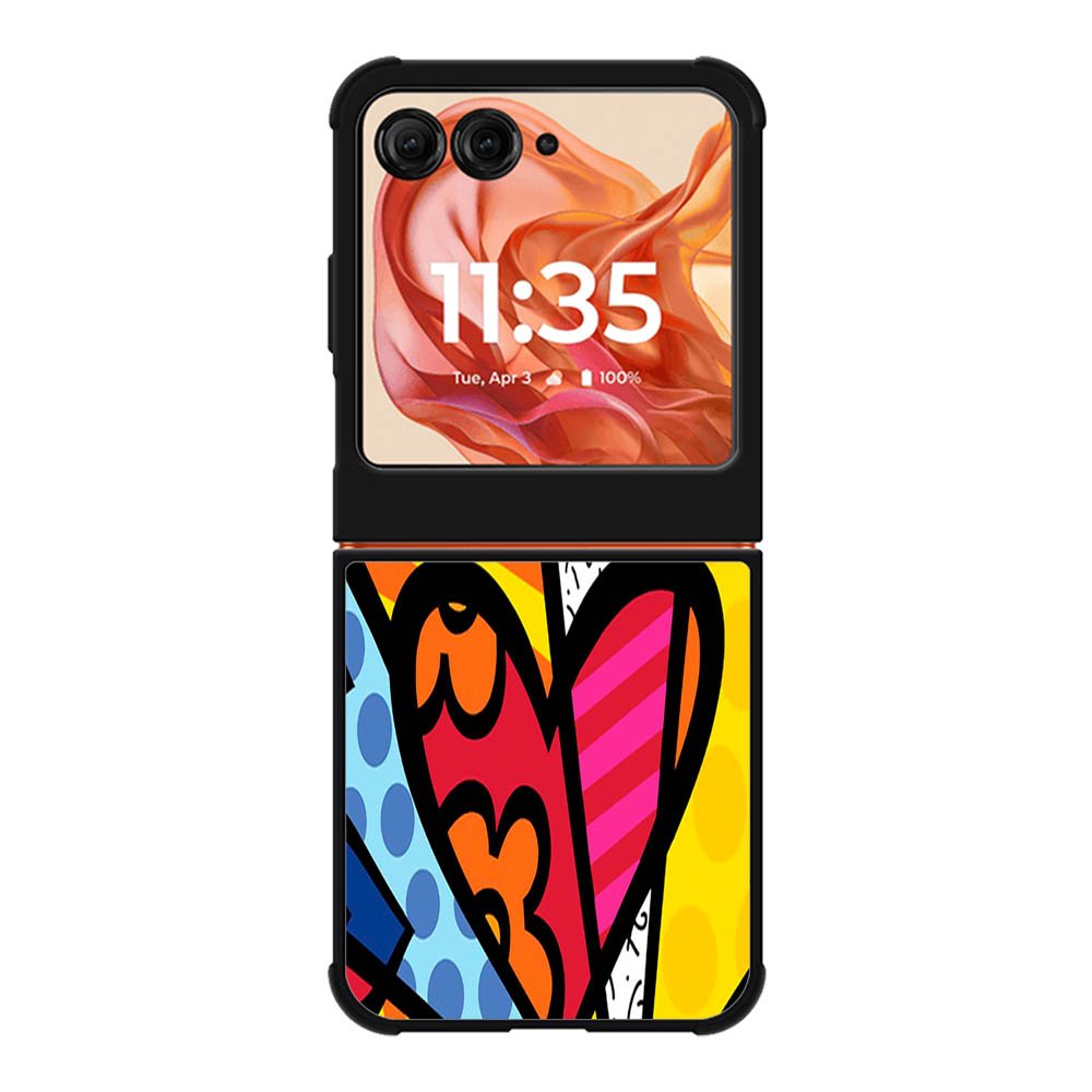 romero britto pop Motorola Moto Razr 2025/2024 , Moto Razr 60/50 Case BC0851