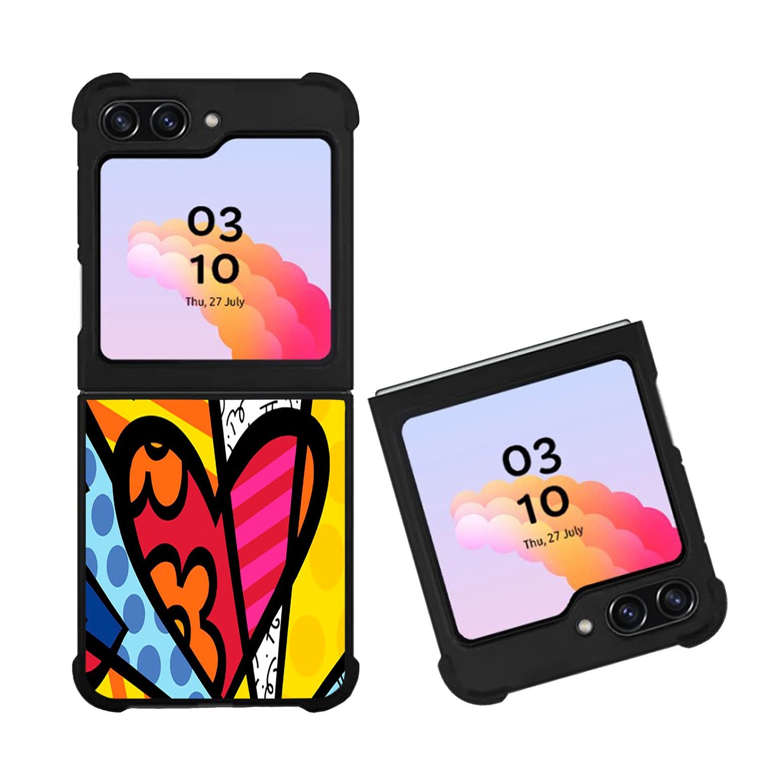 romero britto pop Case Samsung Galaxy Z Flip 5 5G BC0851