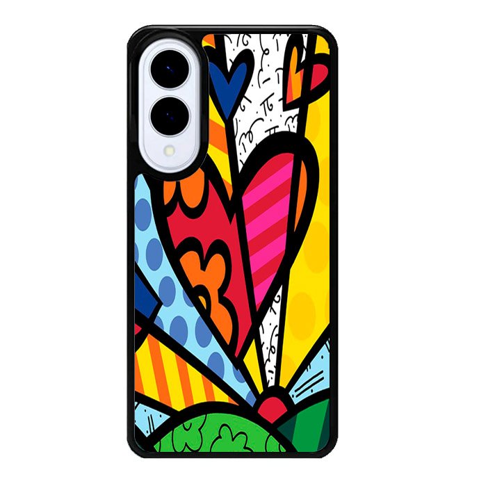 romero britto pop Samsung Galaxy S25 Edge Case BC0851