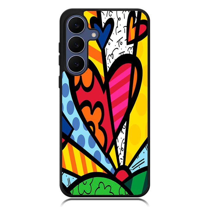 romero britto pop Samsung Galaxy S25 FE Case BC0851