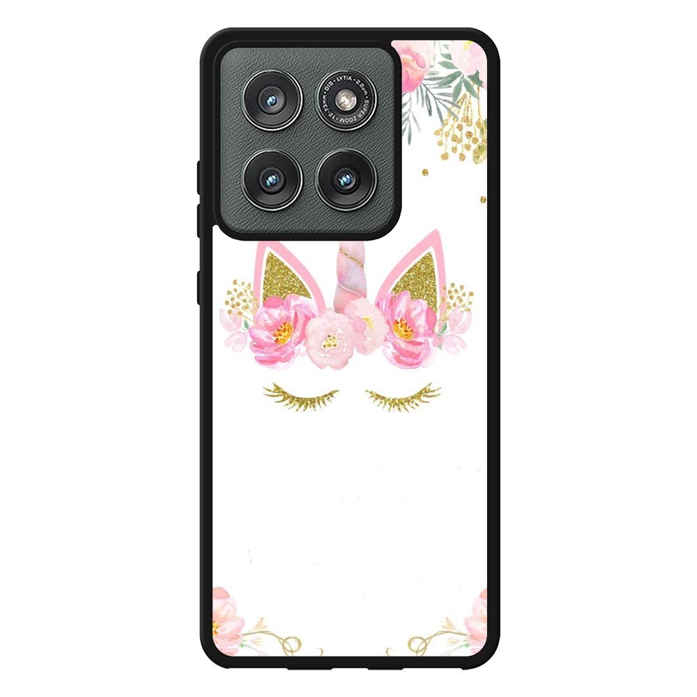 Unicorn Clip Art Case Motorola Moto Edge 2025 BC0853
