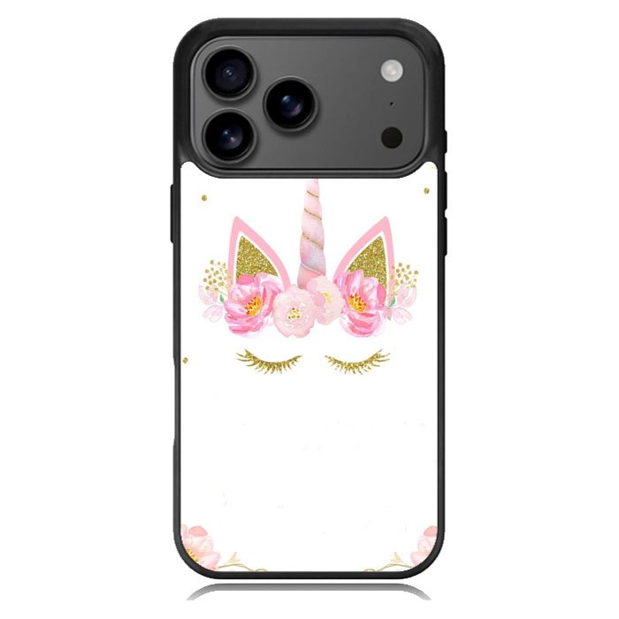 Unicorn Clip Art iPhone 17 Pro Case BC0853