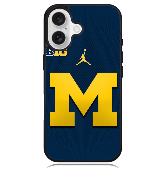 michigan wolverines Case iPhone 16 BC0848