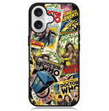 Doctor Who Comic Book Case iPhone 16 BC0839
