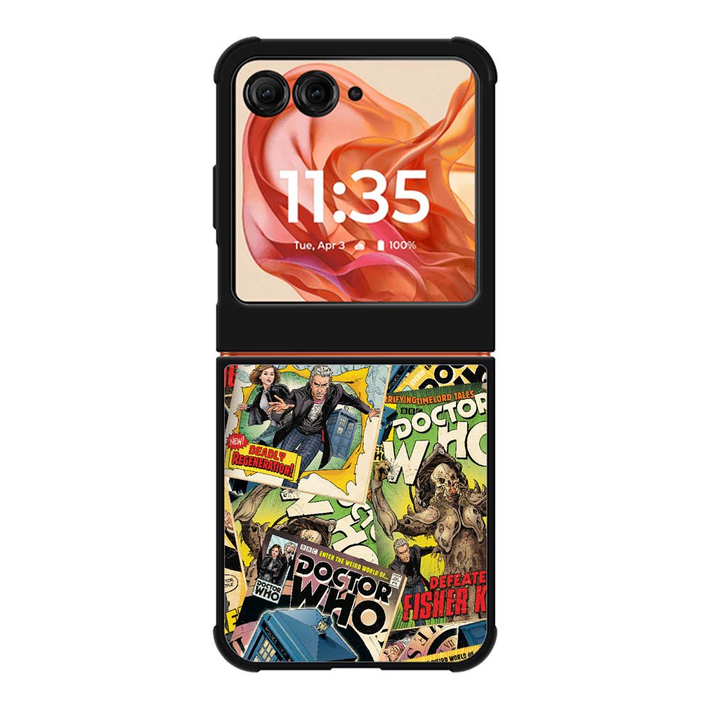 Doctor Who Comic Book Motorola Moto Razr 2025/2024 , Moto Razr 60/50 Case BC0839