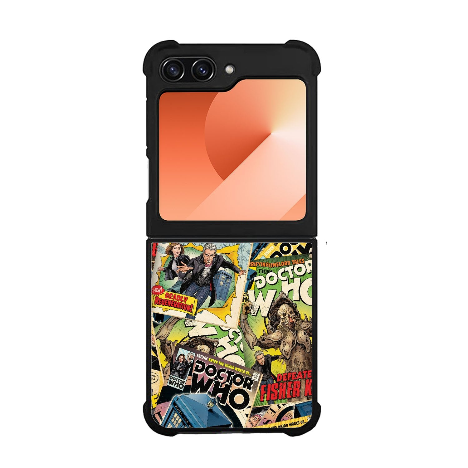 Doctor Who Comic Book Case Samsung Galaxy Z Flip 6 5G BC0839