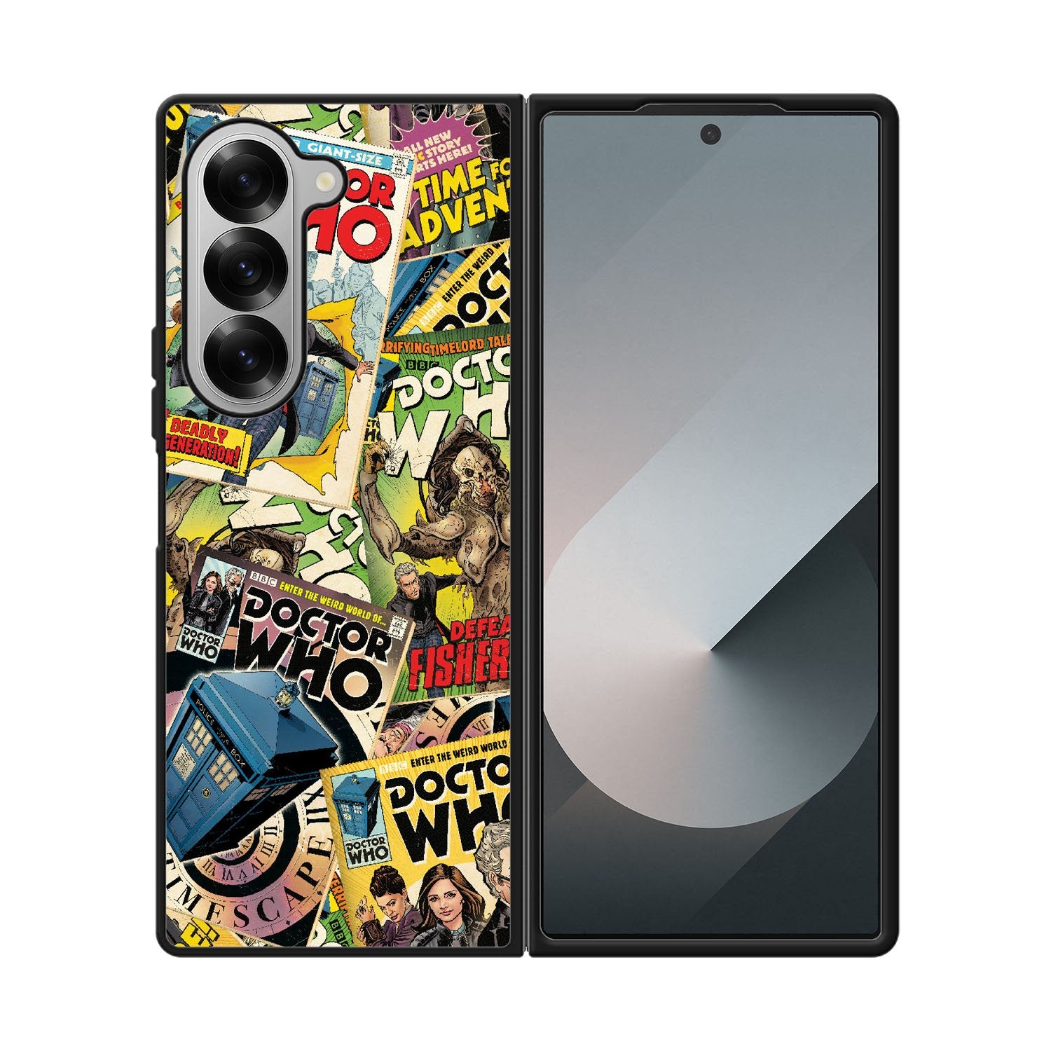 Doctor Who Comic Book Case Samsung Galaxy Z Fold 6 5G BC0839