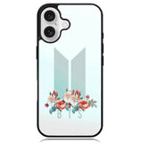 New BTS Logo Case iPhone 16 BC0849
