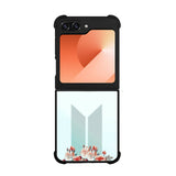New BTS Logo Case Samsung Galaxy Z Flip 6 5G BC0849