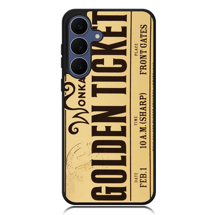 Golden Ticket Chocolate Samsung Galaxy S25 FE Case BC0842