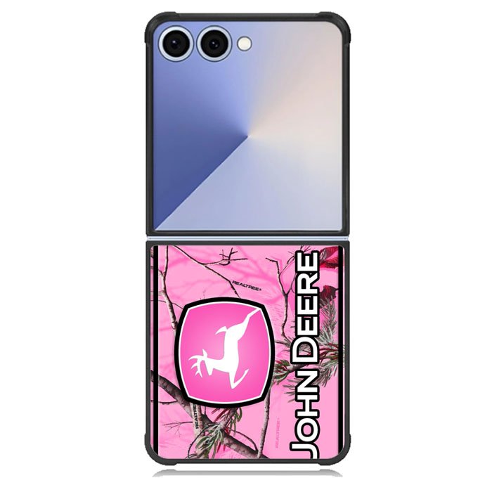John Deere Pink Camo Samsung Galaxy Z Flip 7 Case BC0844