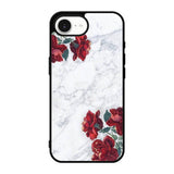 Marble With Roses iPhone 16e Case BC0847