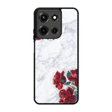 Marble With Roses Motorola Moto G 5G 2025 Case BC0847
