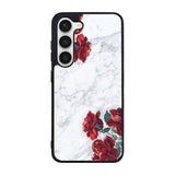 Marble With Roses Case Samsung Galaxy S23 Plus 5G BC0847