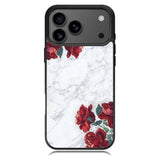 Marble With Roses iPhone 17 Pro Case BC0847