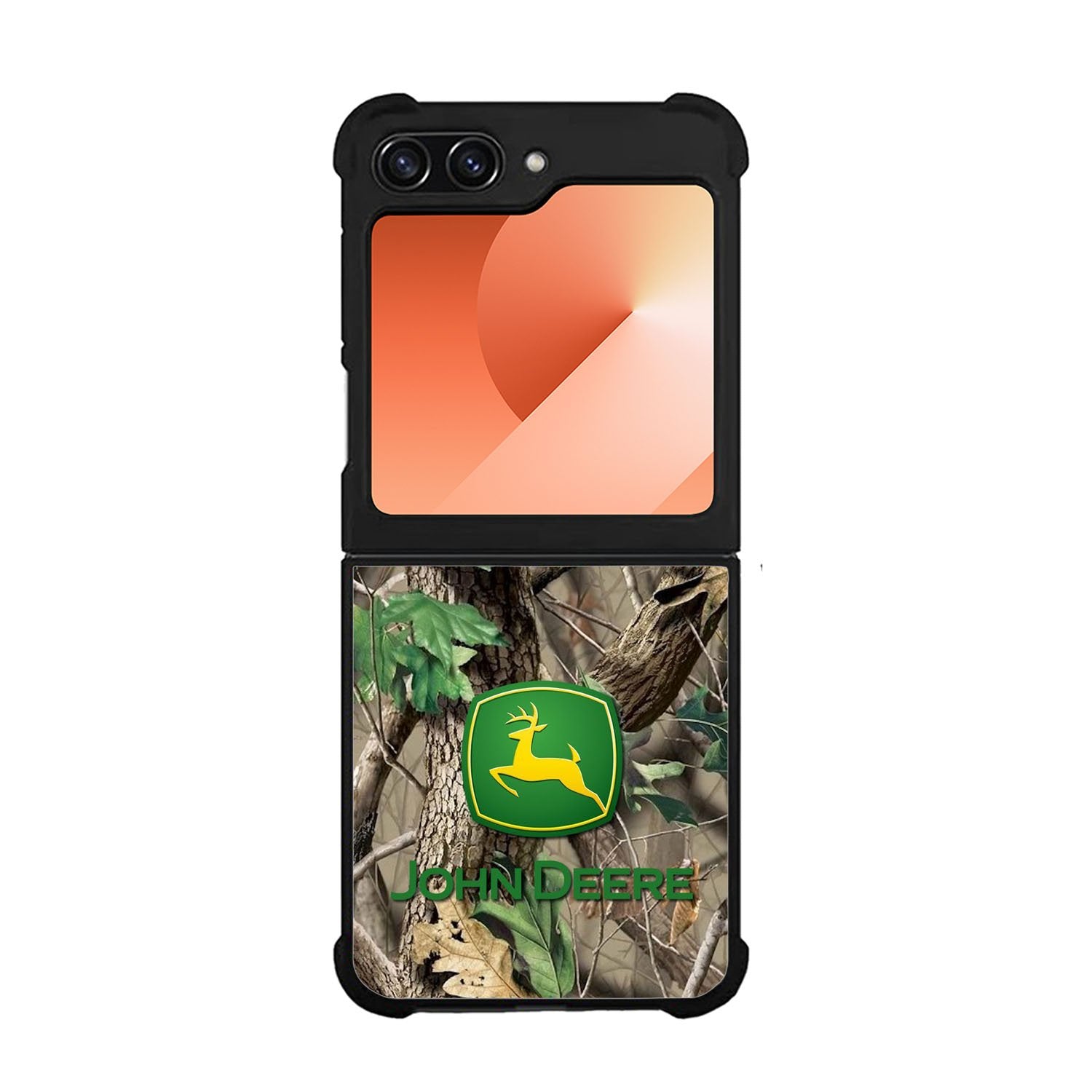 John Deere Camo Logo Case Samsung Galaxy Z Flip 6 5G BC0843