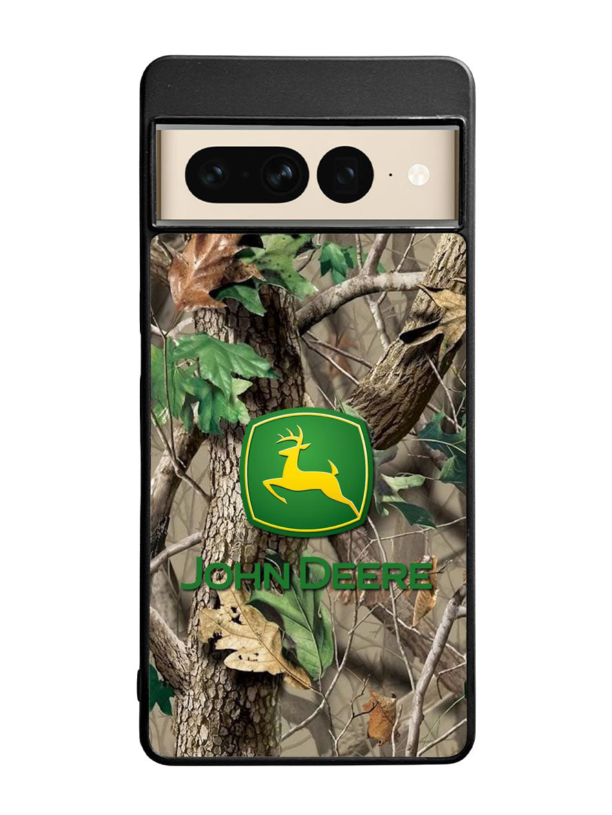 John Deere Camo Logo Google Pixel 7 Pro Case