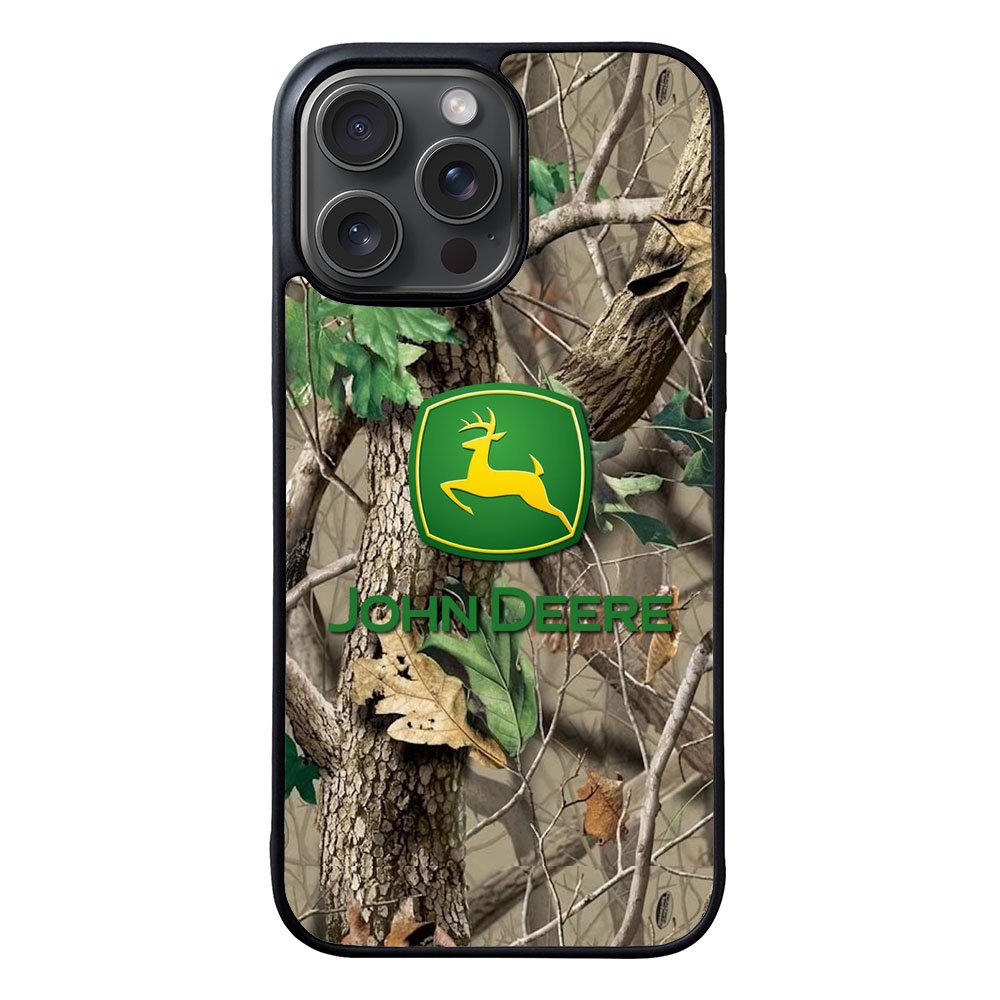 John Deere Camo Logo Case iPhone 15 Pro BC0843