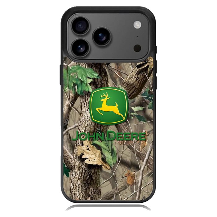 John Deere Camo Logo iPhone 17 Pro Max Case BC0843