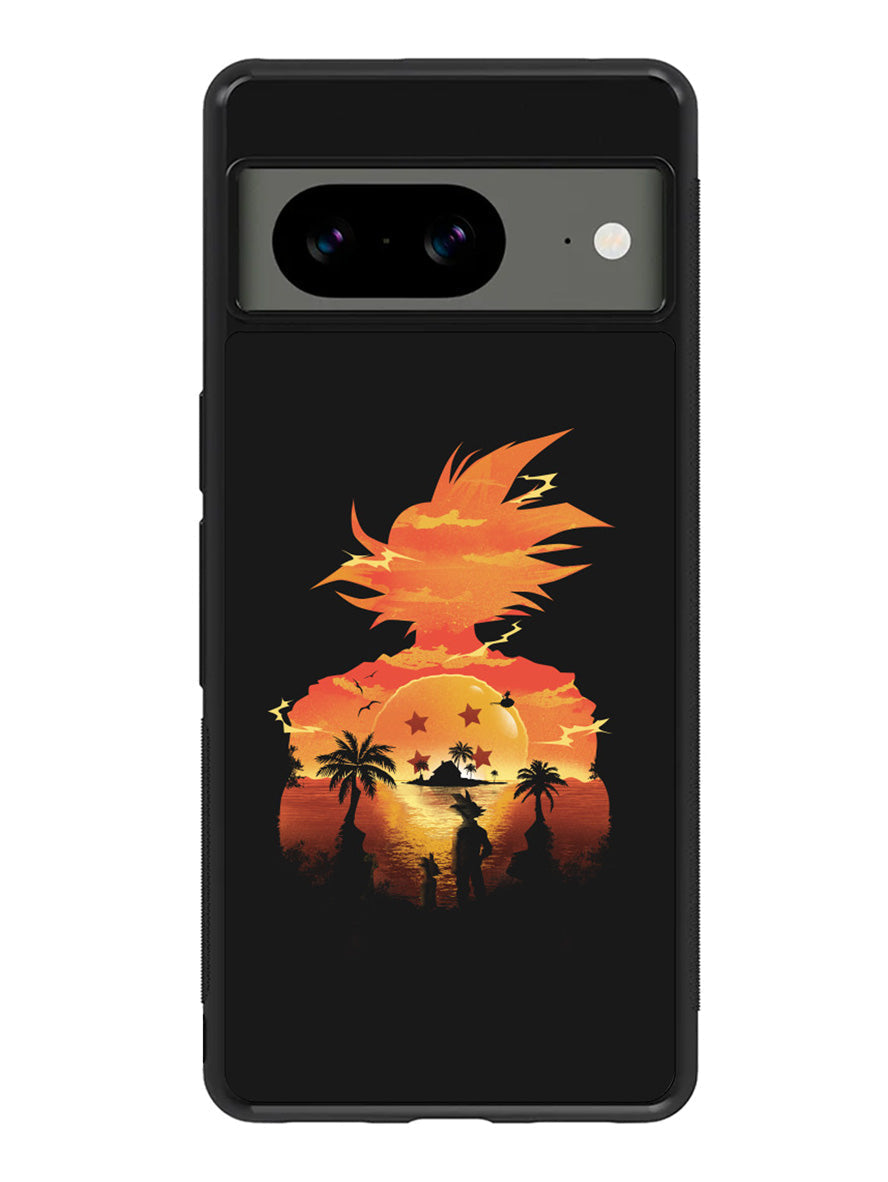 Dragon Ball Sunset Google Pixel 8a Case