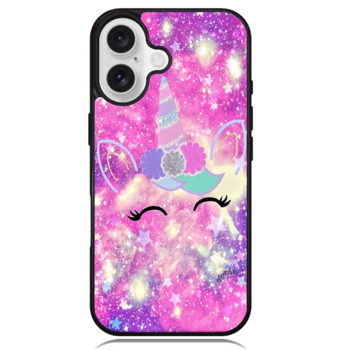Unicorn Clipart Case iPhone 16 BC0876