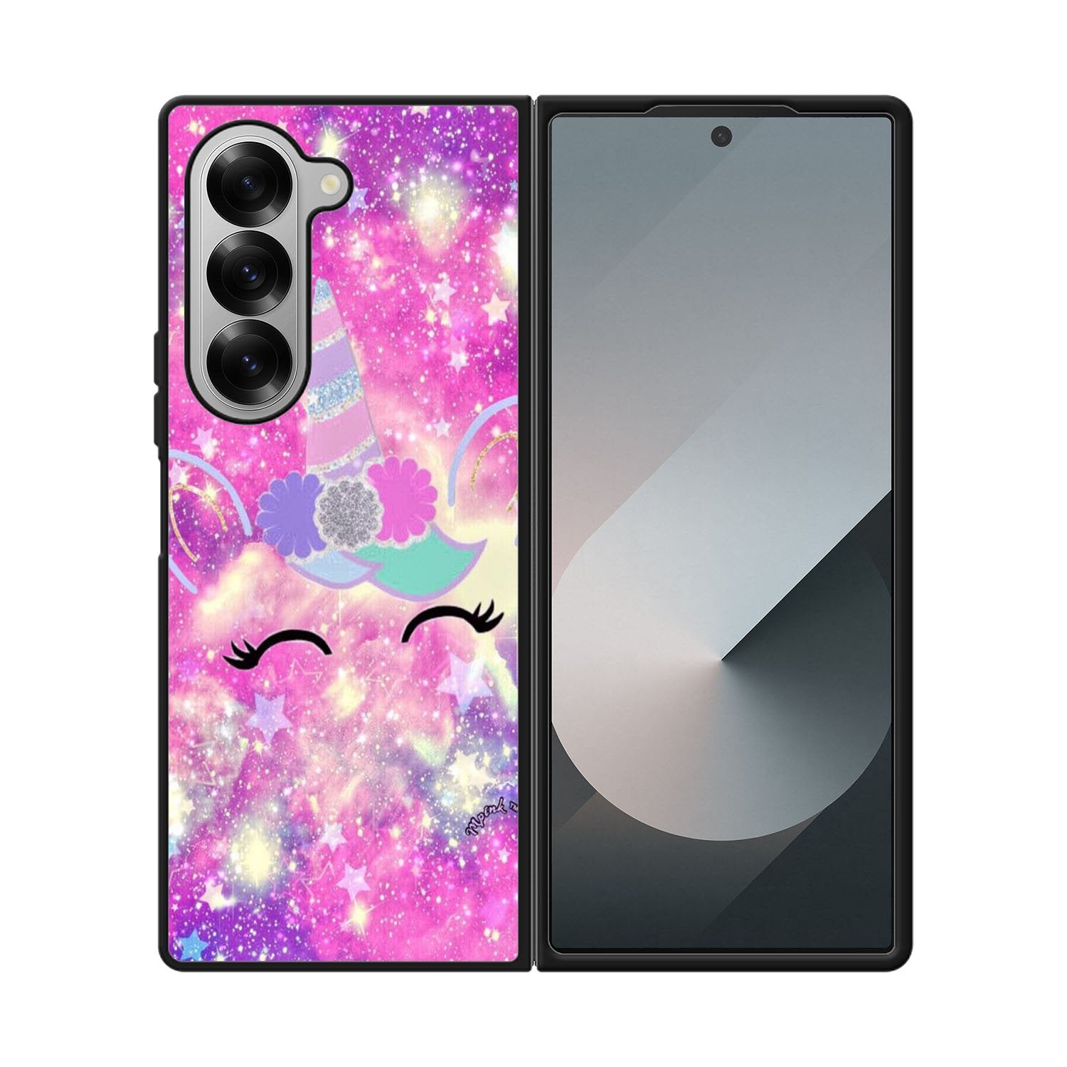 Unicorn Clipart Case Samsung Galaxy Z Fold 6 5G BC0876