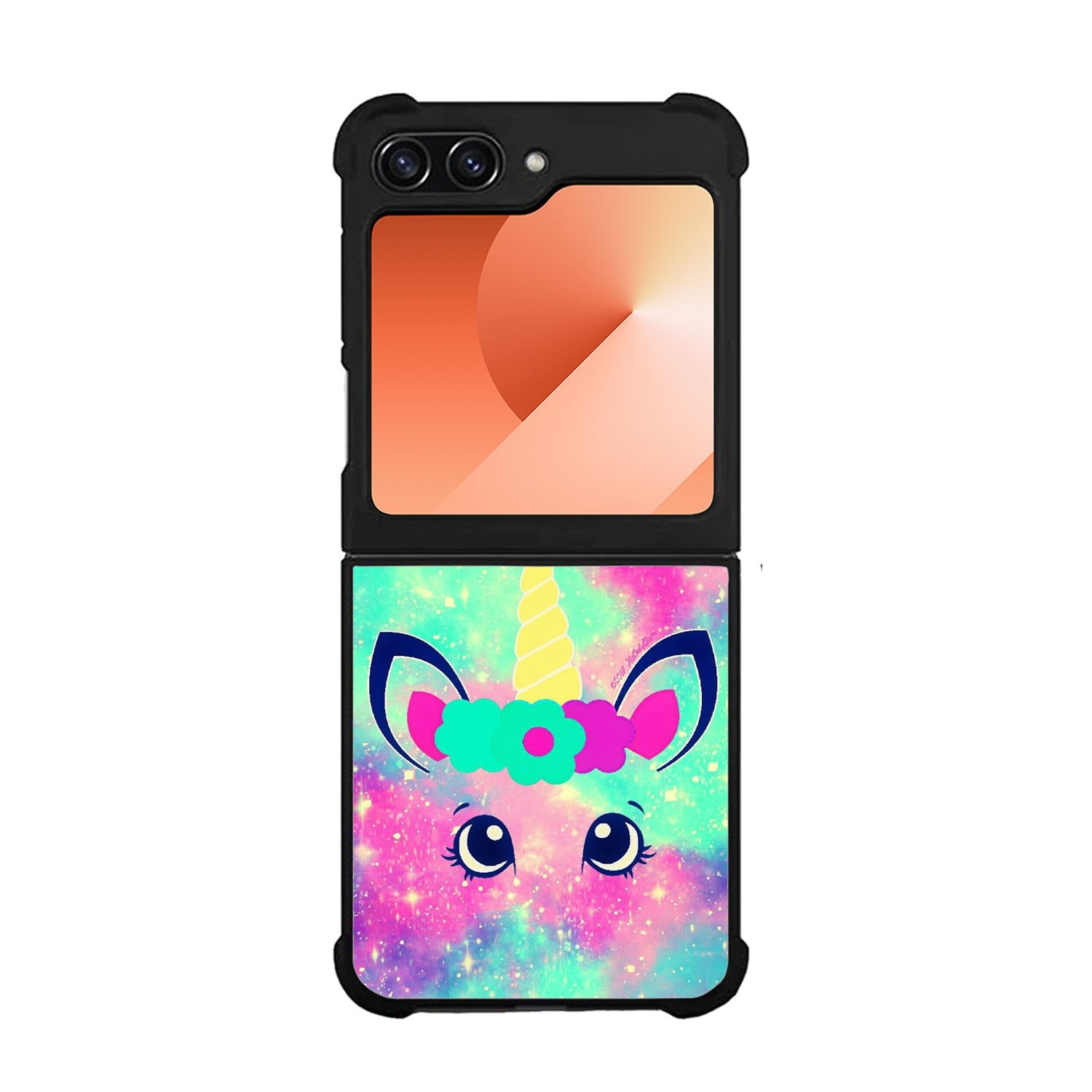Cute Unicorn Case Samsung Galaxy Z Flip 6 5G BC0867