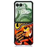 Cheetos Hot Crunchy X8962 Motorola Moto Razr+ Plus 2024/2025 Case, Motorola Razr 50 Ultra/50s Ultra Case