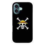Straw Hat Jolly Roger Case iPhone 16 Plus BC0860
