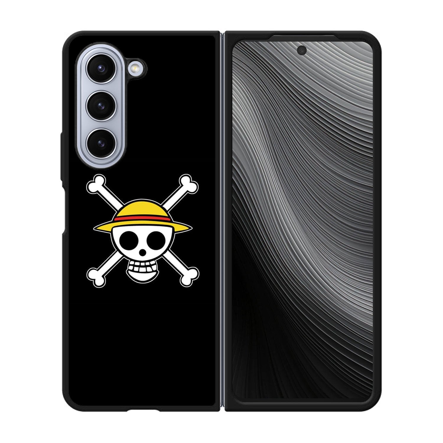 Straw Hat Jolly Roger Case Samsung Galaxy z Fold 5 5G BC0860