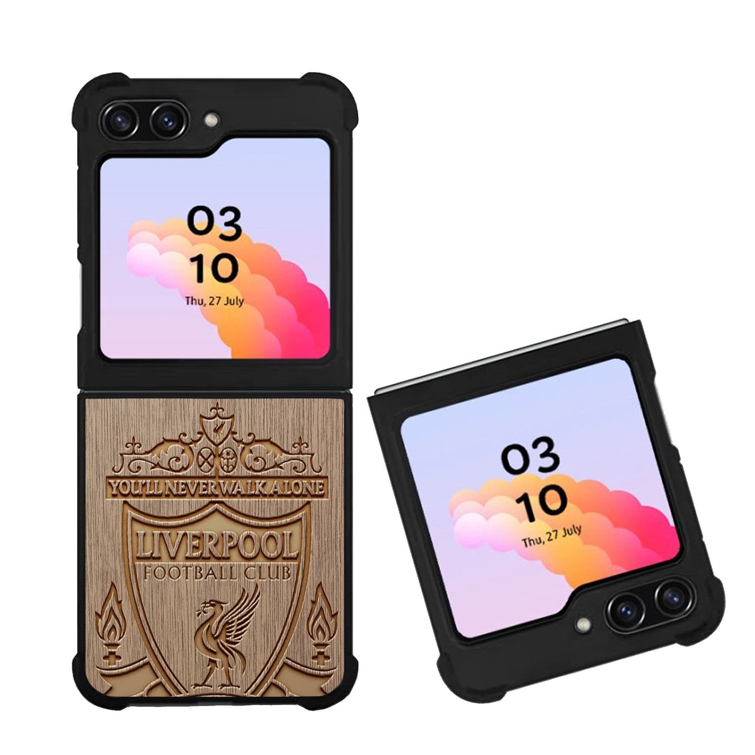 Liverpool Grafir Wooden Case Samsung Galaxy Z Flip 5 5G BC0892