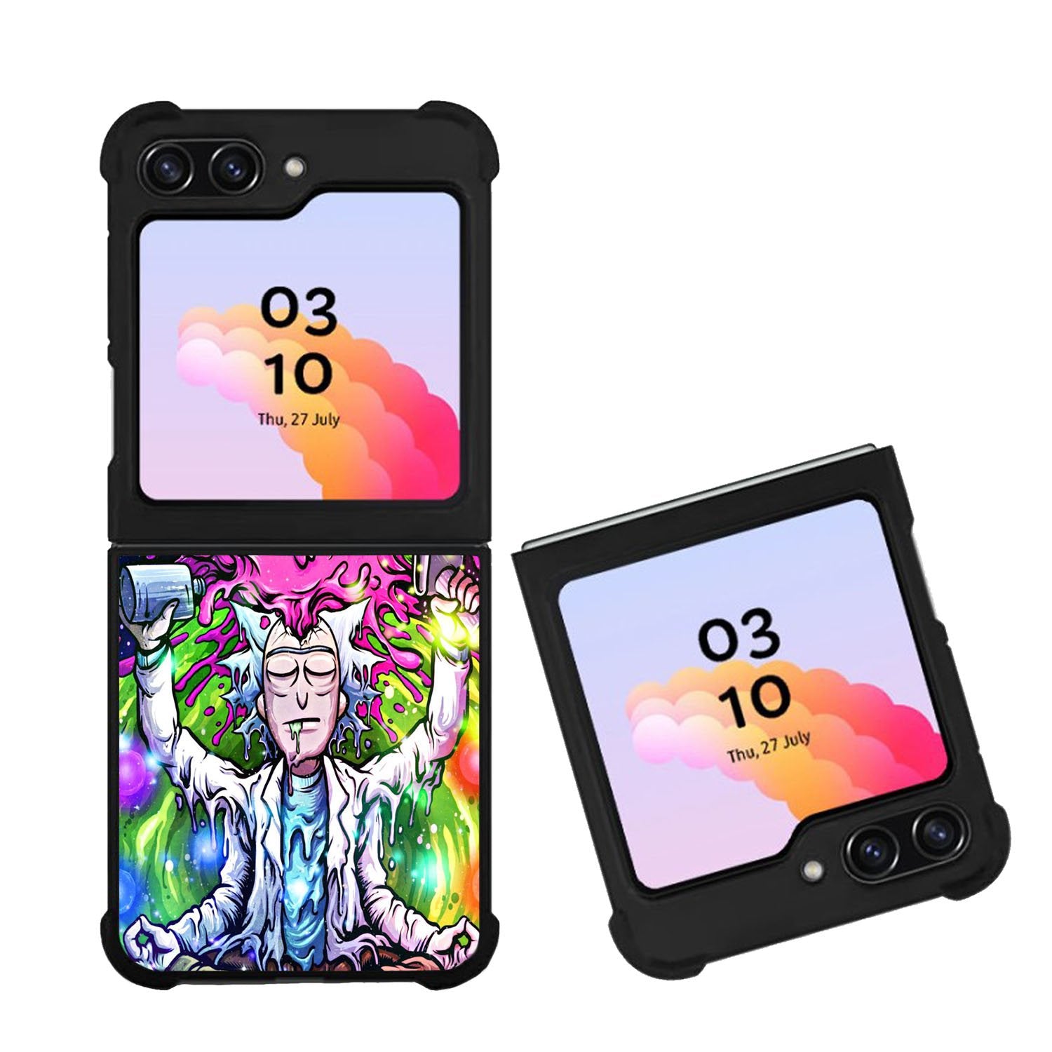 Rick E Morty Frases Case Samsung Galaxy Z Flip 5 5G BC0897