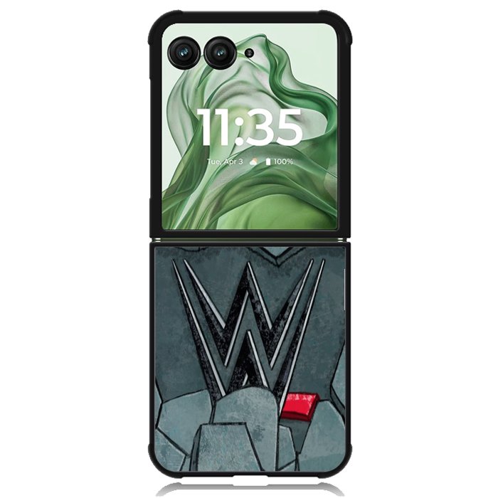 WWE Wallpapers X9008 Motorola Moto Razr+ Plus 2024/2025 Case, Motorola Razr 50 Ultra/50s Ultra Case