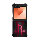 Black Houston Rockets Case Samsung Galaxy Z Flip 6 5G BC0877