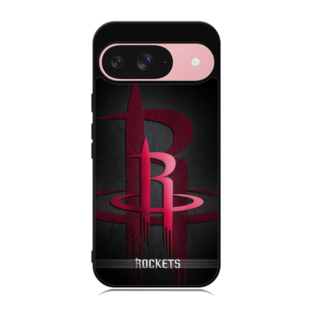 Black Houston Rockets Case Google Pixel 9 BC0877