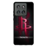 Black Houston Rockets X9065 Motorola Moto Edge 2025 Case