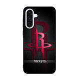 Black Houston Rockets Samsung Galaxy A36 Case BC0877
