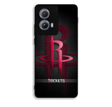 Black Houston Rockets Motorola Moto Edge 2024 Case BC0877