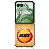 Houston Rockets X9067 Motorola Moto Razr+ Plus 2024/2025 Case, Motorola Razr 50 Ultra/50s Ultra Case