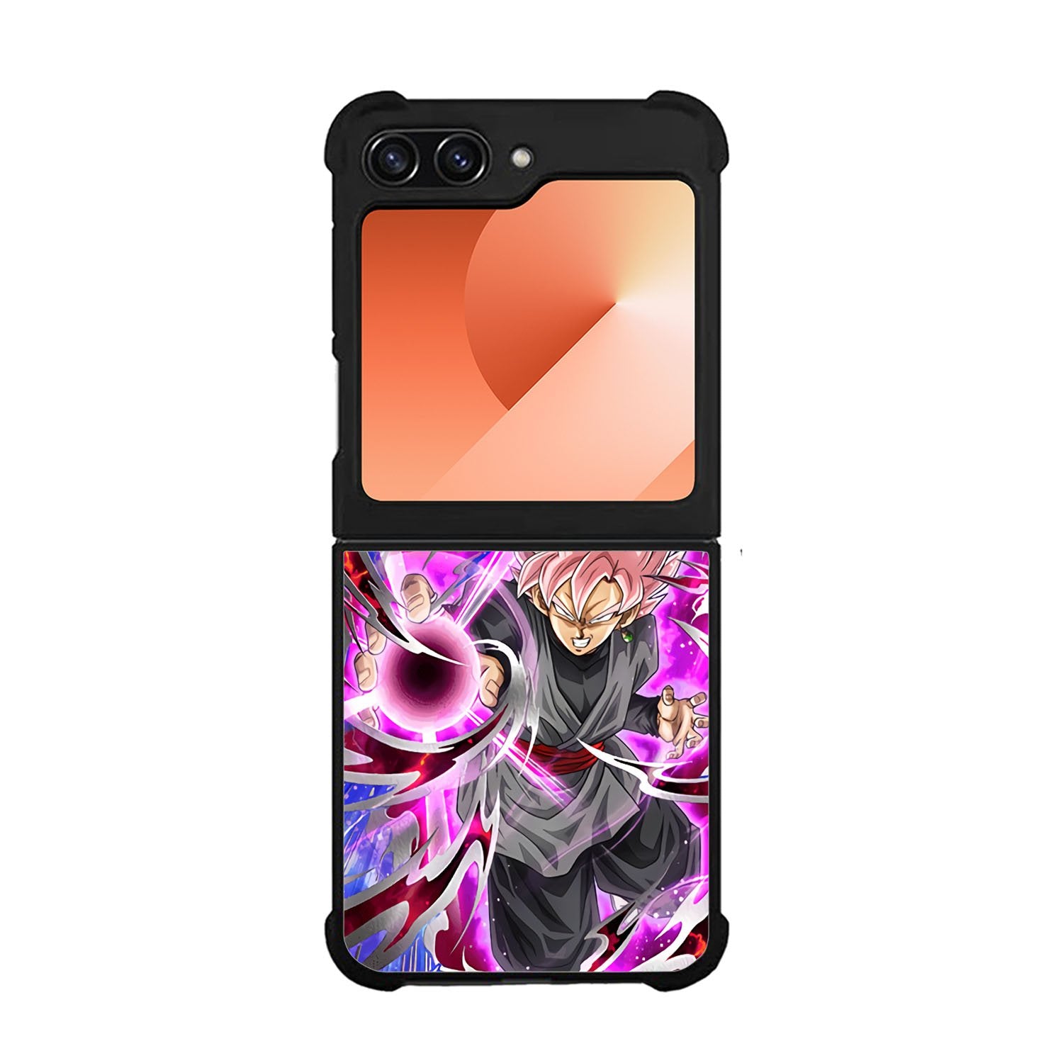 Rose Stained Super Saiyan Goku Case Samsung Galaxy Z Flip 6 5G BC0914