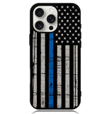 thin blue line flag Case iPhone 16 Pro BC0916