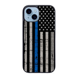 thin blue line flag Case iPhone 15 Plus BC0916