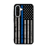 thin blue line flag Samsung Galaxy A36 Case BC0916