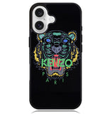 Kenzo Paris Logo Case iPhone 16 BC0907