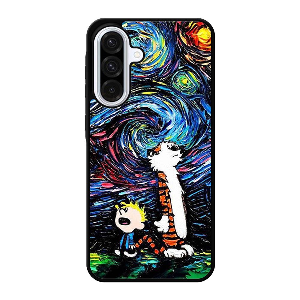 Calvin and Hobbes Art Starry Night Samsung Galaxy A56 Case BC0904