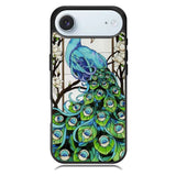 peacock stained glass iPhone 17 Air Case BC0913