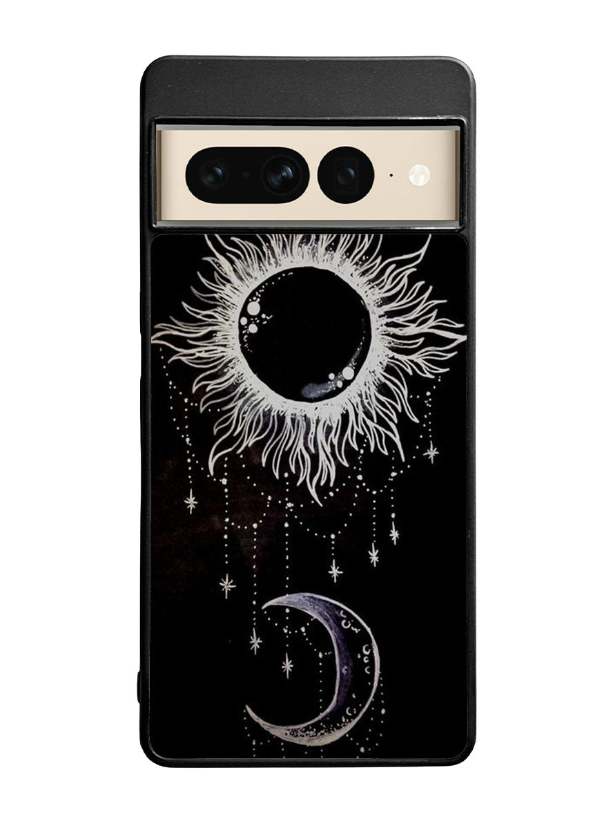 yin yang sun and moon Google Pixel 7 Pro Case