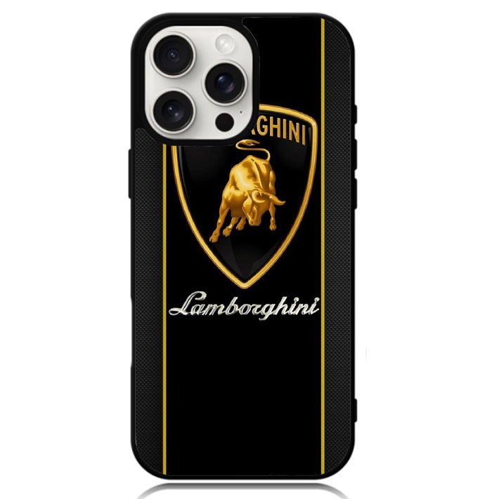 Lamborghini logo Case iPhone 16 Pro BC0935