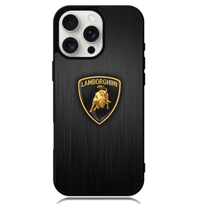 Lamborghini Logo Case iPhone 16 Pro BC0926