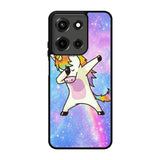 Dabbing Unicorn Rainbow Motorola Moto G 5G 2025 Case BC0939